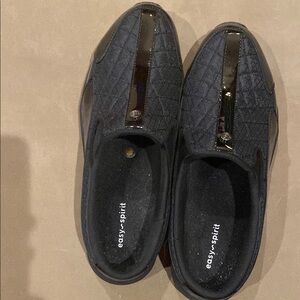 Easy Spirit Women's Black Slip-On Shoes